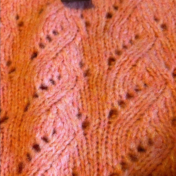 J. Crew Coral Crew Neck Sweater - Picture 3 of 6